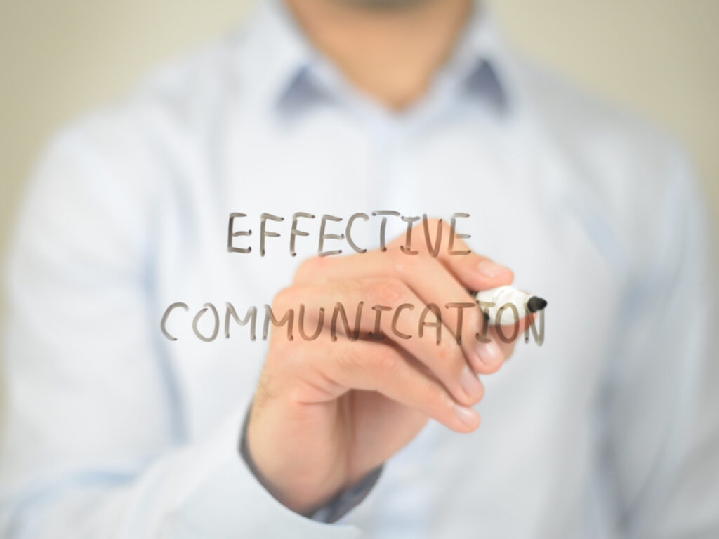 This photo is used to represent effective communication.