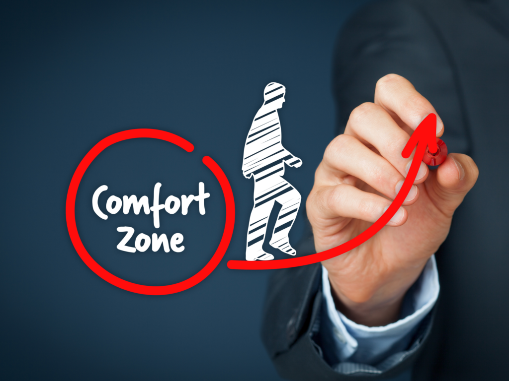 This photo is used to represent comfort zone