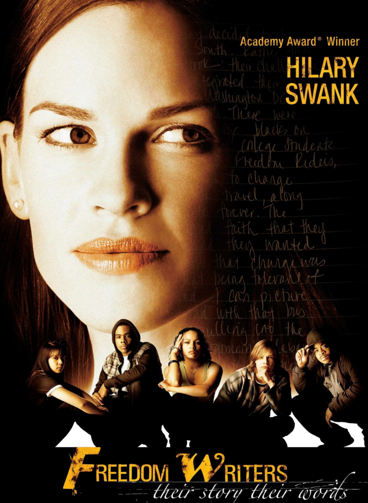 "Freedom writers" movie poster