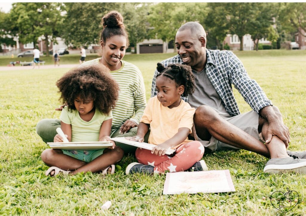 This photo is used to represent step parents.