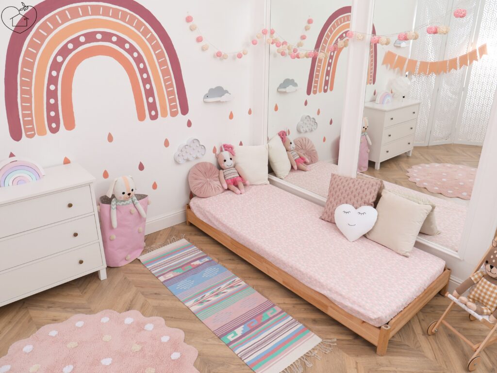 This photo is used to represent montessori bed.