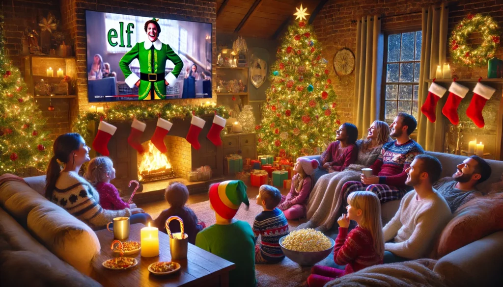 This photo is used to represent a movie named "Elf".