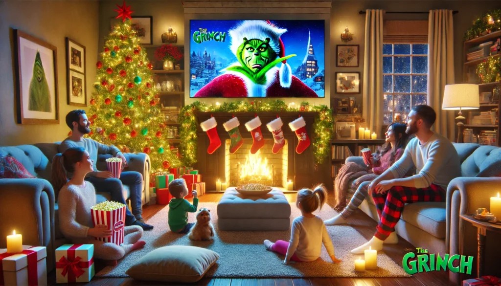 This photo is used to represent a movie named "The Grinch".