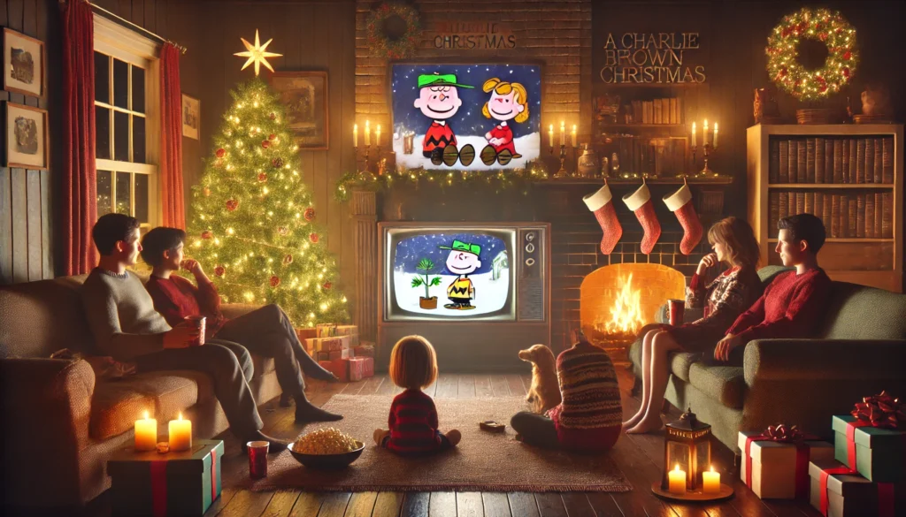 This photo is used to represent a movie named "A Charlie Brown Christmas".